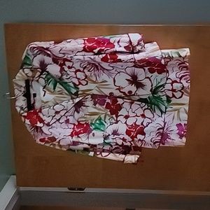 Kasper Floral Skirt Suit